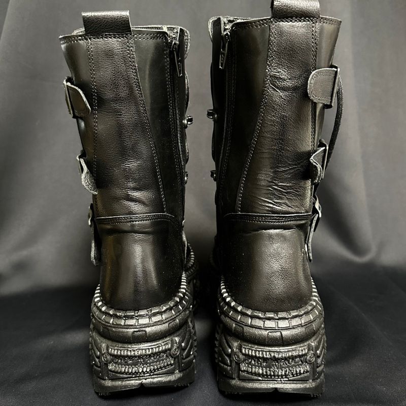 取り寄せ]M-WALL373-S5 / 厚底ブーツ / 本革【NEW ROCK】 | Spider