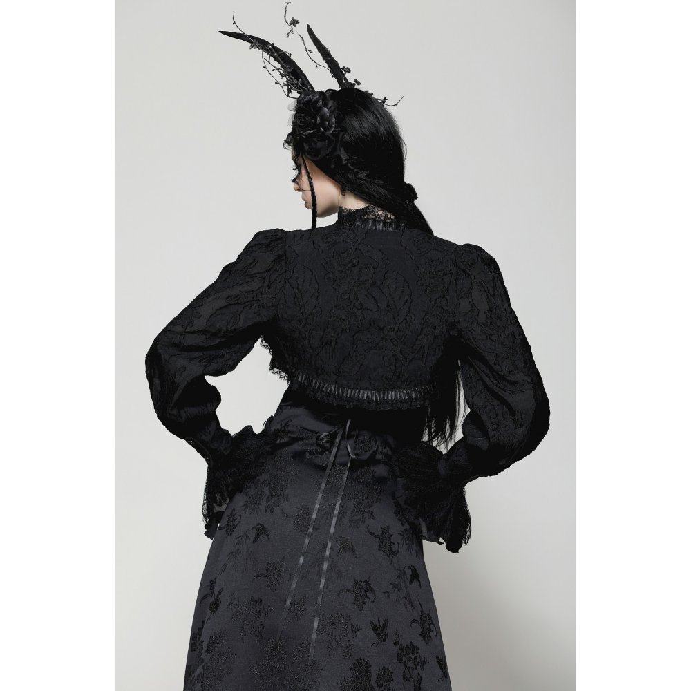 Pattern puff sleeve shrug / ボレロ【DARK IN LOVE】 | Spider Rock Web