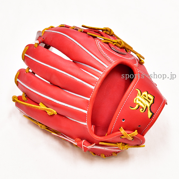 和牛JB 硬式用 JB-004 内野手用 パワーオレンジ タン紐 硬式 グローブ