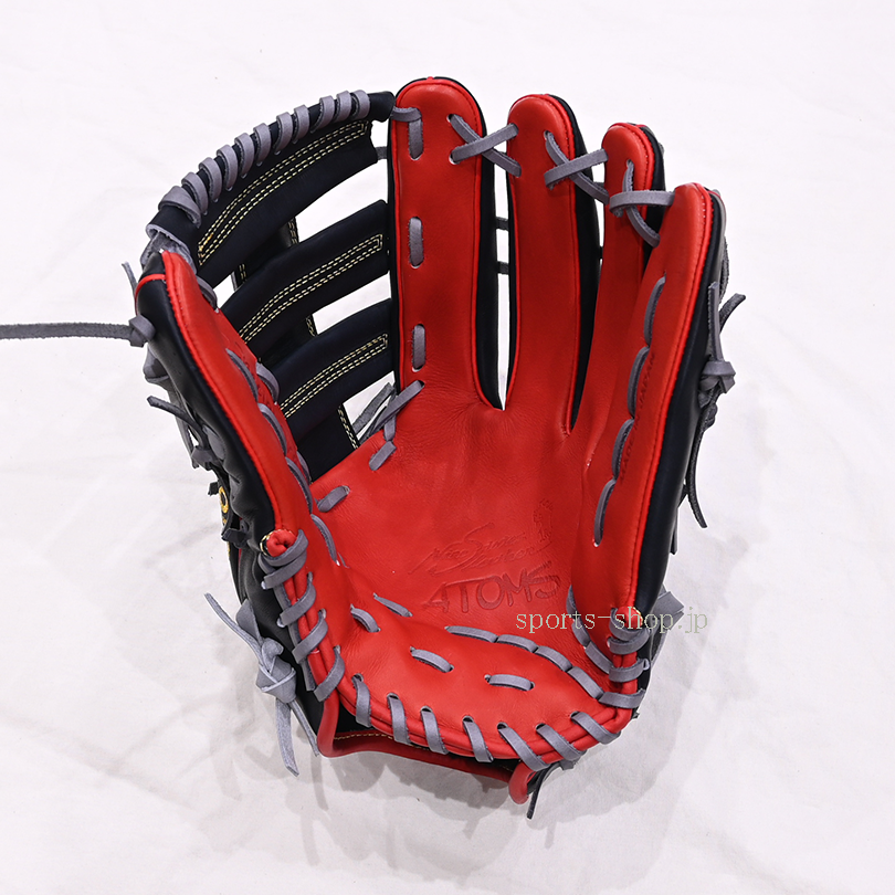 藤沢市 大村祐介選手 アトムズ 軟式用 オーダー グローブ 外野手用