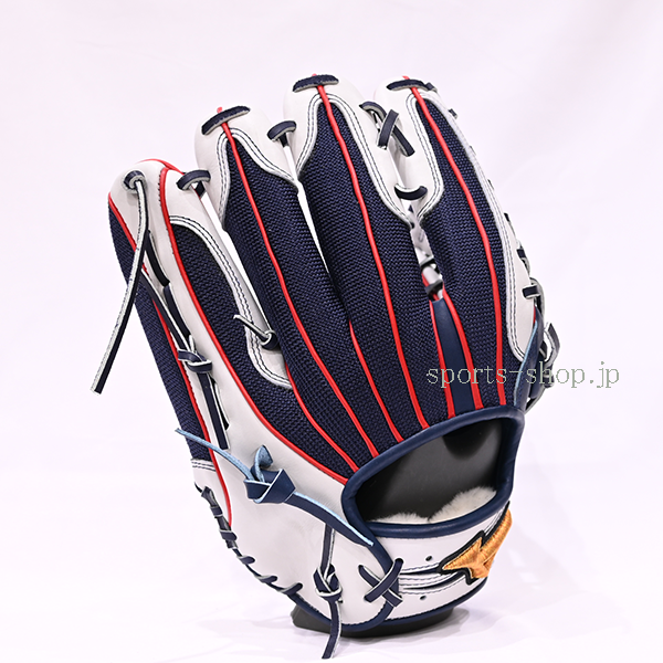 ミズノプロ 軟式用 オーダー 外野手用 近藤型 ジャパン カラー 背面