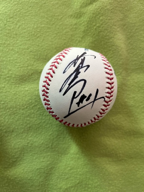 清宮幸太郎選手#21ファイターズ直筆サインMLB公式ボール - SPORTS