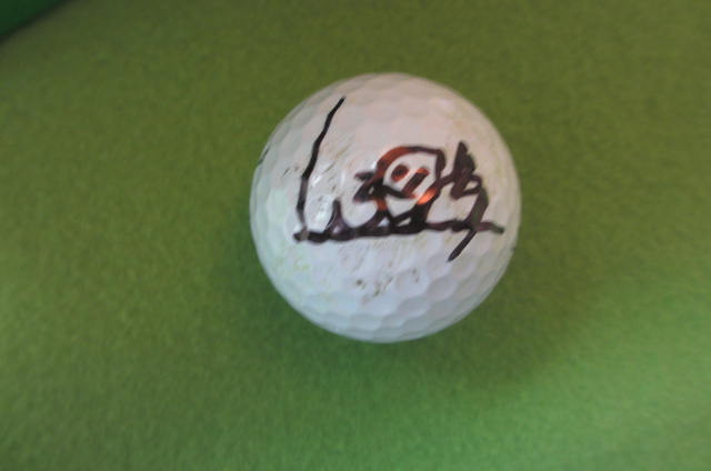渋野日向子HINAKO SHIBUNOプロ直筆サイン ゲーム実使用 Titleistオウン