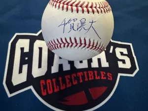 長谷川滋利選手マリナーズ直筆サインMLBボール - SPORTS GALLERY USA