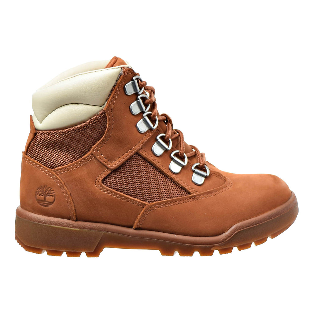 Timberland 6 Inch Youth's Field Boots Dark Orange – Sports Plaza NY