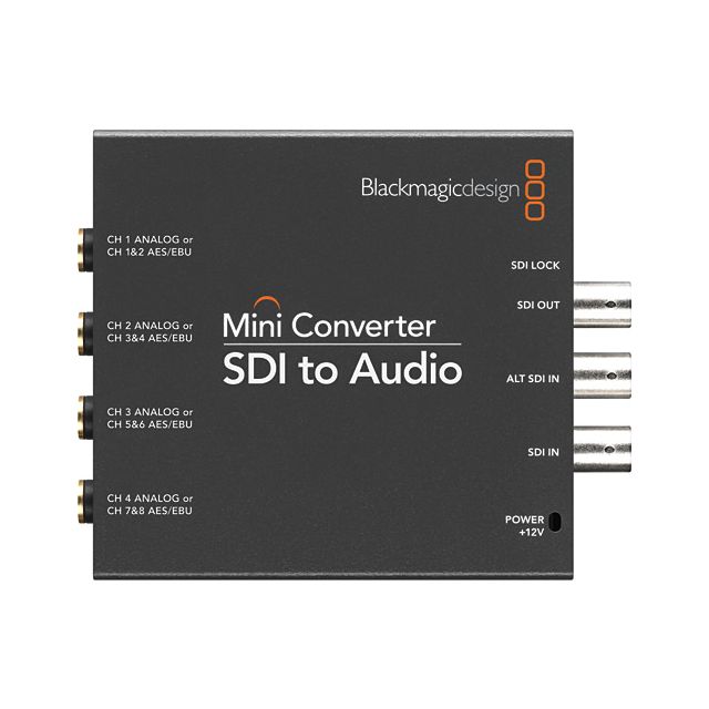 Blackmagic Design Mini Converter - SDI to Audio - Springtree Media