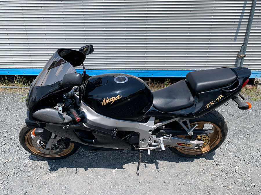京都 中古バイク カワサキ KAWASAKI ZX-7R レストアベース – 京都の