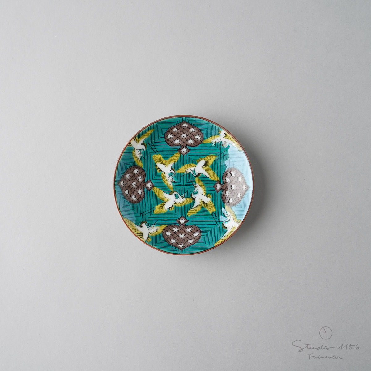 九谷焼 古九谷(青手・吉田屋) 豆小皿 10.5cm – 【公式】スタジオイイ