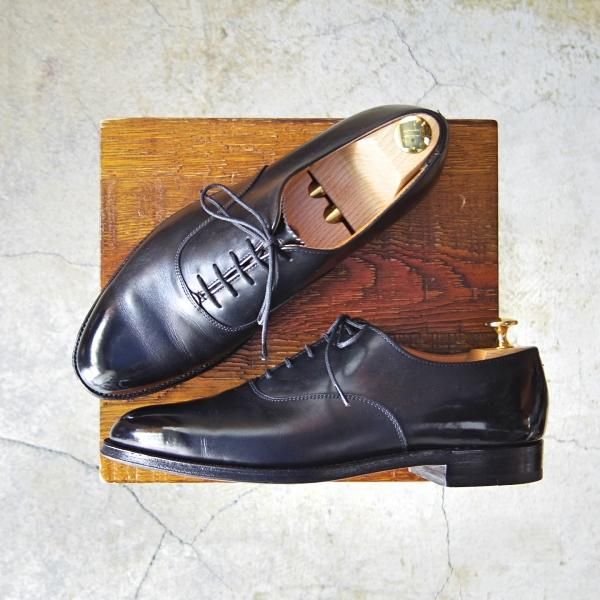 極美品☆オールデン 7.5D【☆プレーントゥ/932/アバディーンラスト