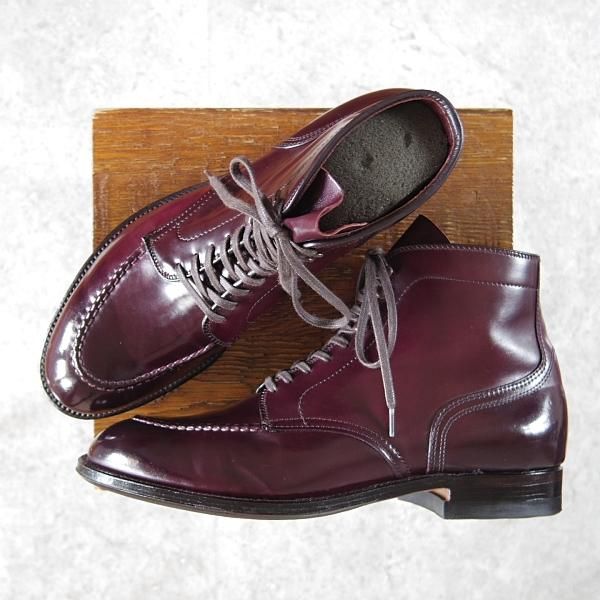 極美品☆オールデン 8D【コードバン仕様☆(仏)ANATOMICA別注