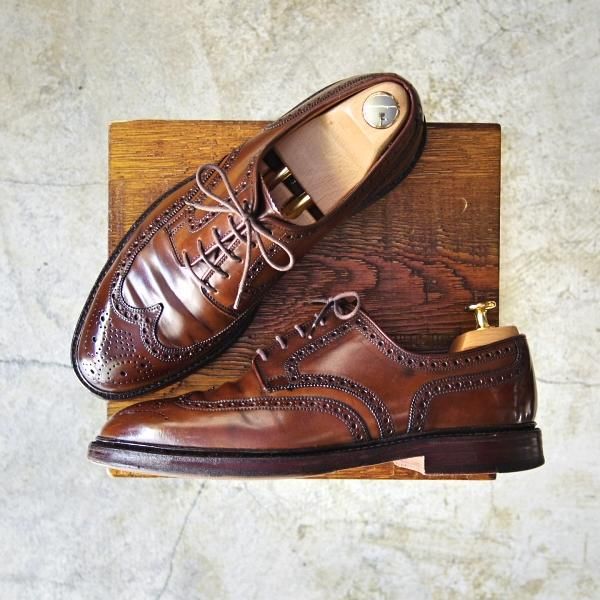 Polo Ralph Lauren ブラウン コードバンシューズ Polo Ralph Lauren