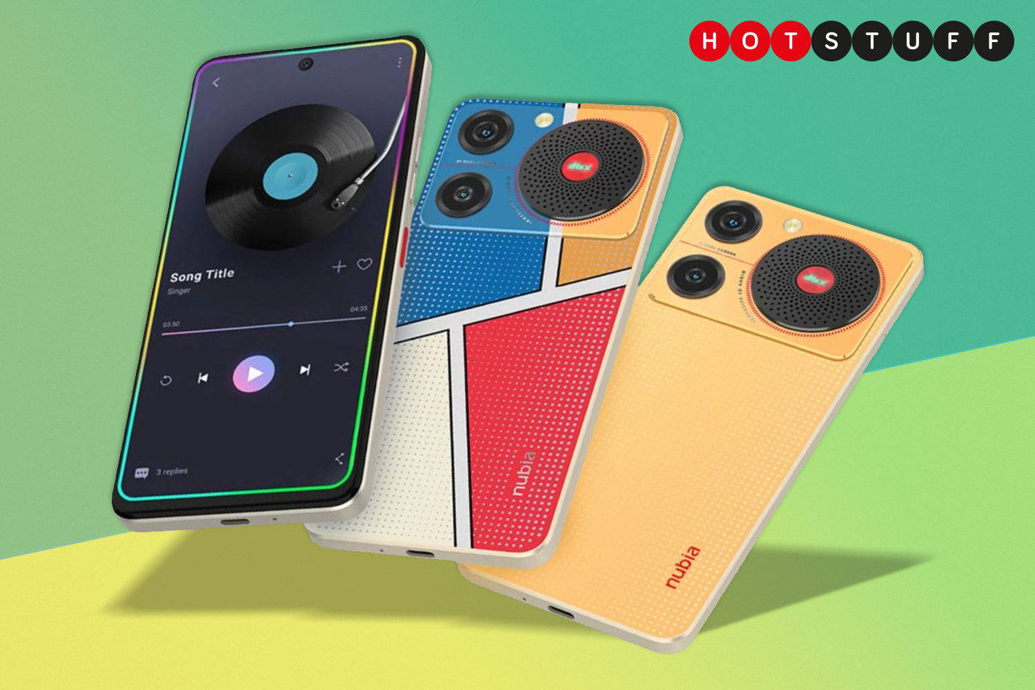 Nubia Music: crazy phone with a huge speaker that's 600% louder