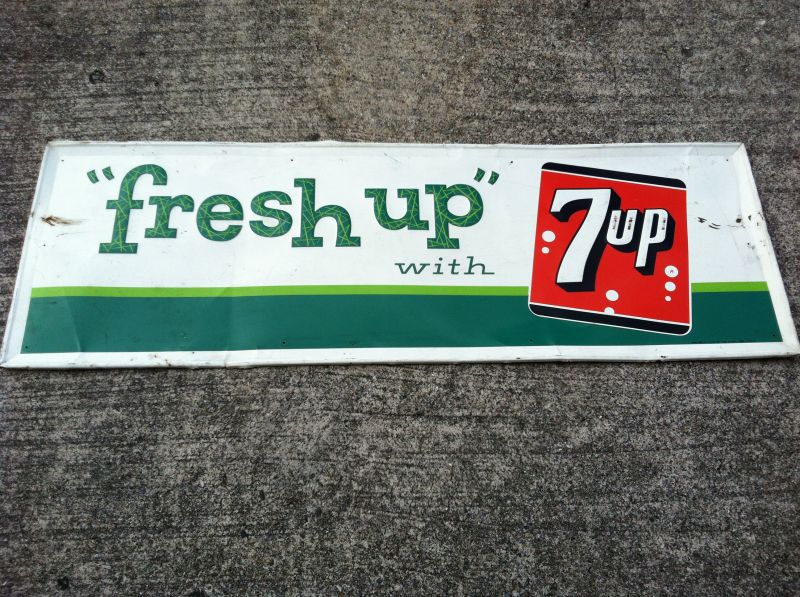 Vintage 7up Signboard｜Collectible 2(雑貨系その2)-Sign
