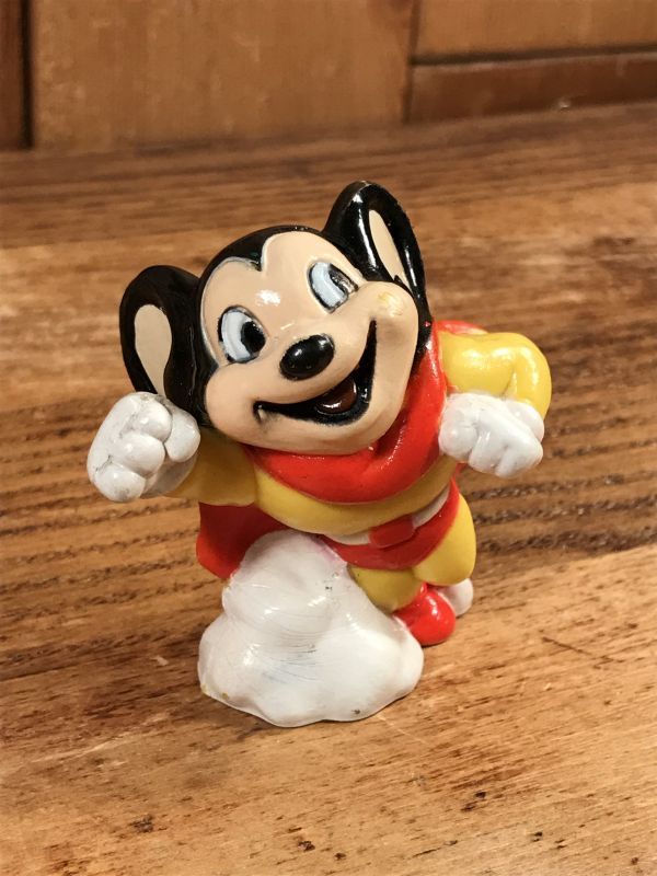Mighty Mouse PVC Figure マイティマウス ビンテージ PVCフィギュア 80