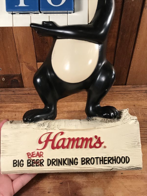 Hamm's Beer Bear Calendar Display Figure ハムズベア ビンテージ