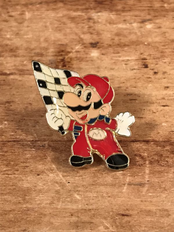 Nintendo Of America Super Mario “Racing Flag” Pins スーパーマリオ