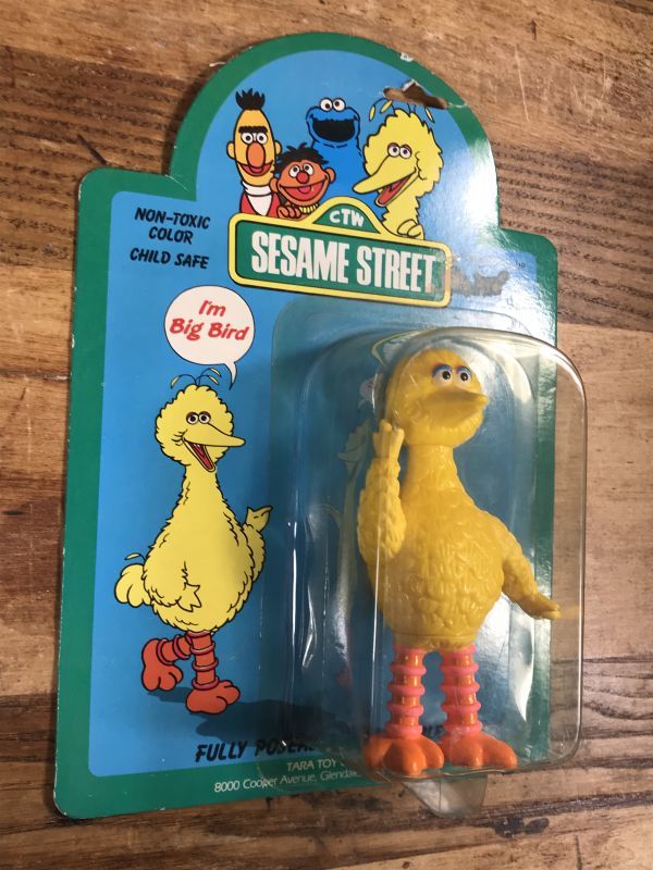 Sesame Street Big Bird Poseable Figures ビッグバード ビンテージ