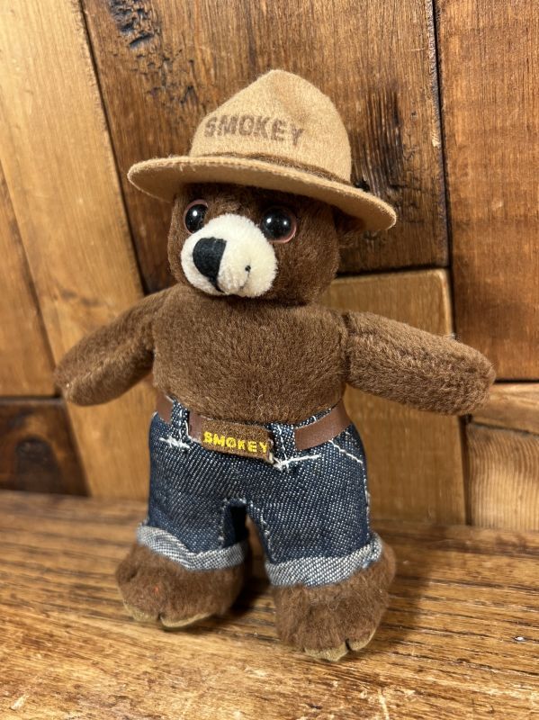 Smokey The Bear Mini Plush Doll スモーキーベア ビンテージ