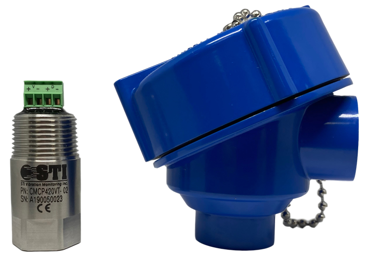 CMCP420VT-T/Ex IECEx and ATEX Approved 4-20 mA Velocity Output and