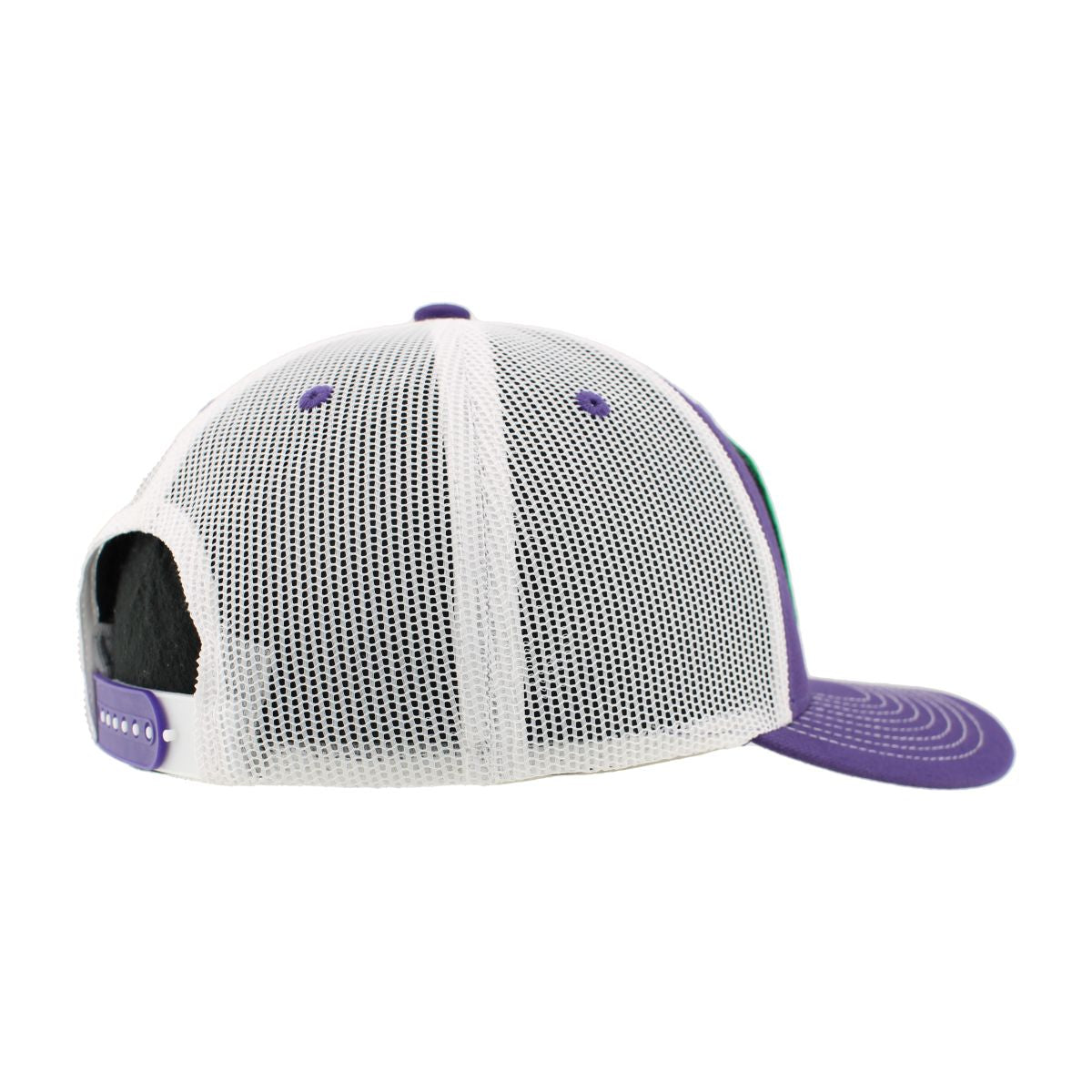 ST. LOUIS BLUES ZEPHYR MARDI GRAS TRUMPET PATCH SNAPBACK - PURPLE