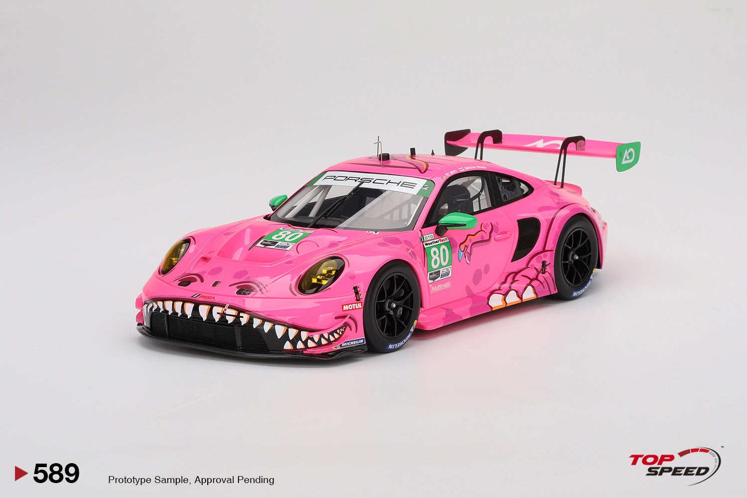 Topspeed Porsche 911 GT3 R (992) #80 Roxy AO Racing 2024 IMSA