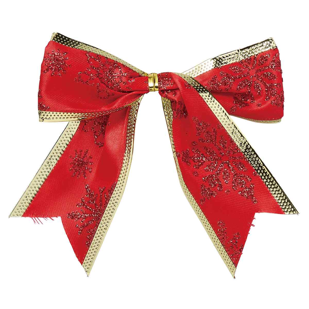 リボンオーナメントセット 小 レッド