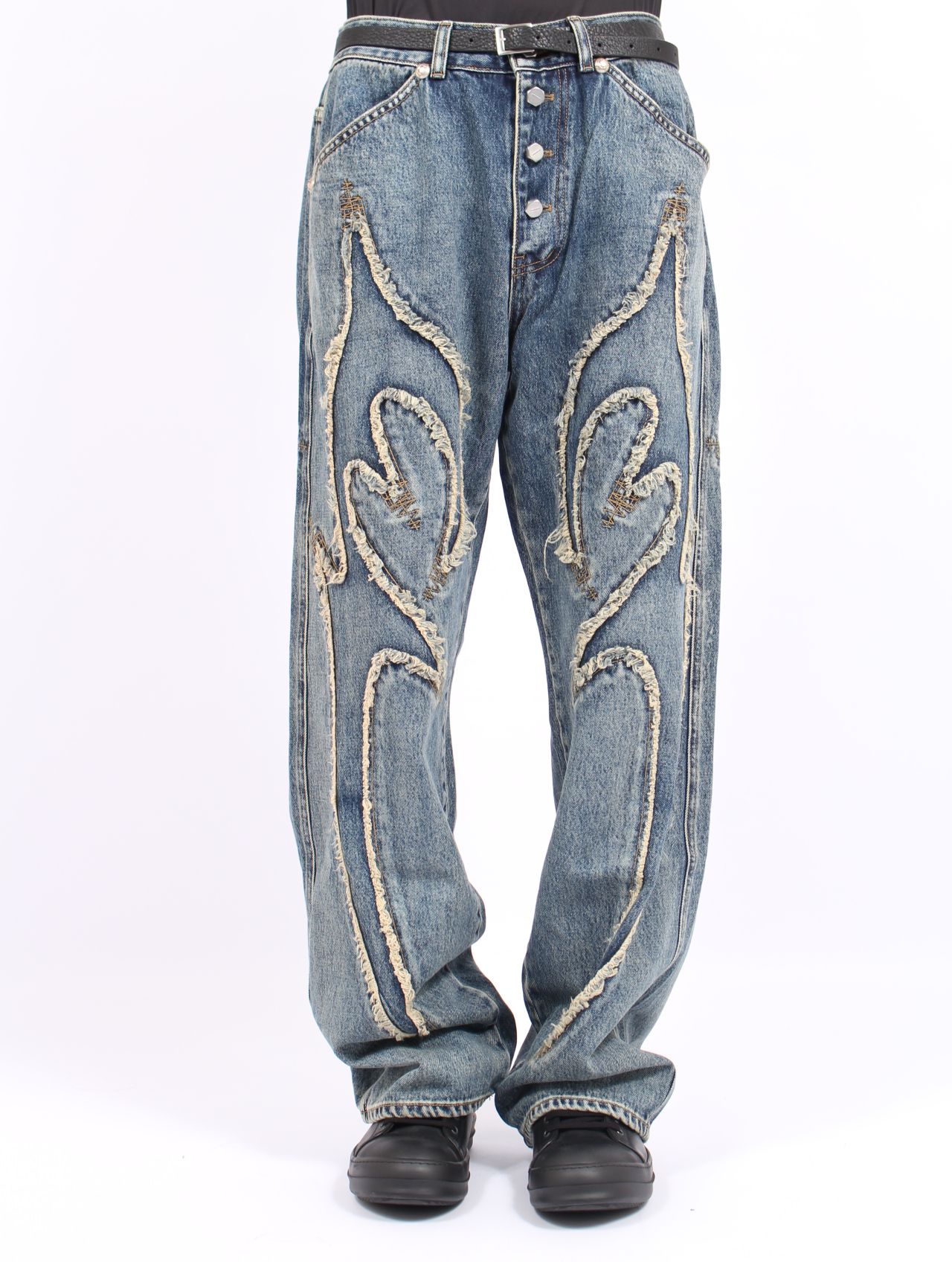 Thug Club - 【25AW】トライバル デニム パンツ / TRIBLE DENIM PANTS