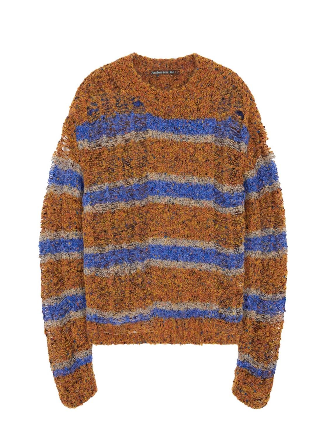 ANDERSSON BELL - 【21AW】ドロップショルダー ボーダーニット