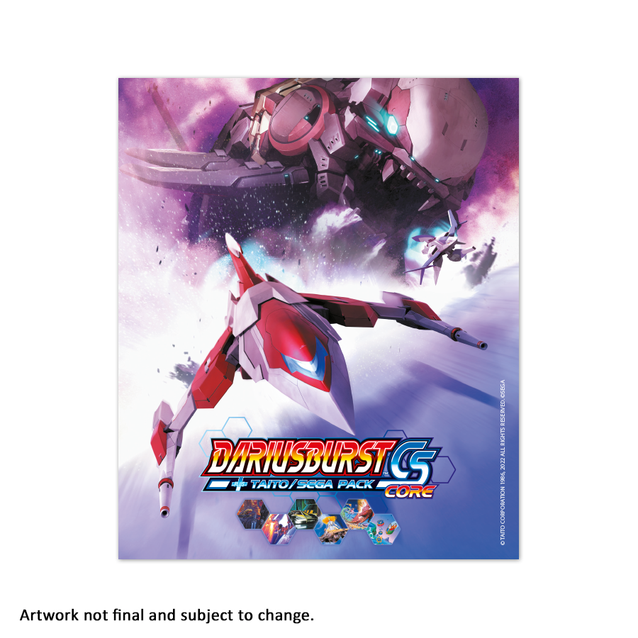 DARIUSBURST CS CORE + TAITO/SEGA Pack - Art Card – Strictly