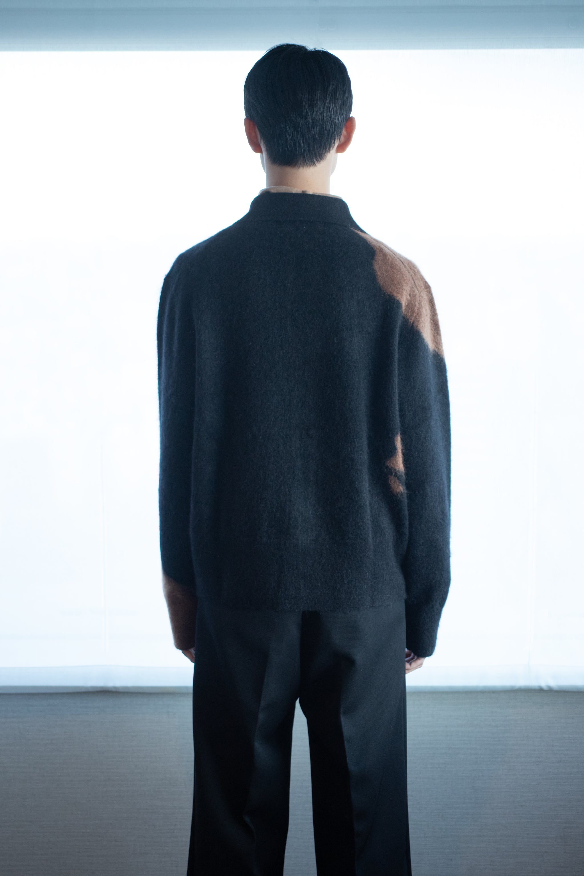 STRONG×SHOOP MOHAIR SHIRT BLACK