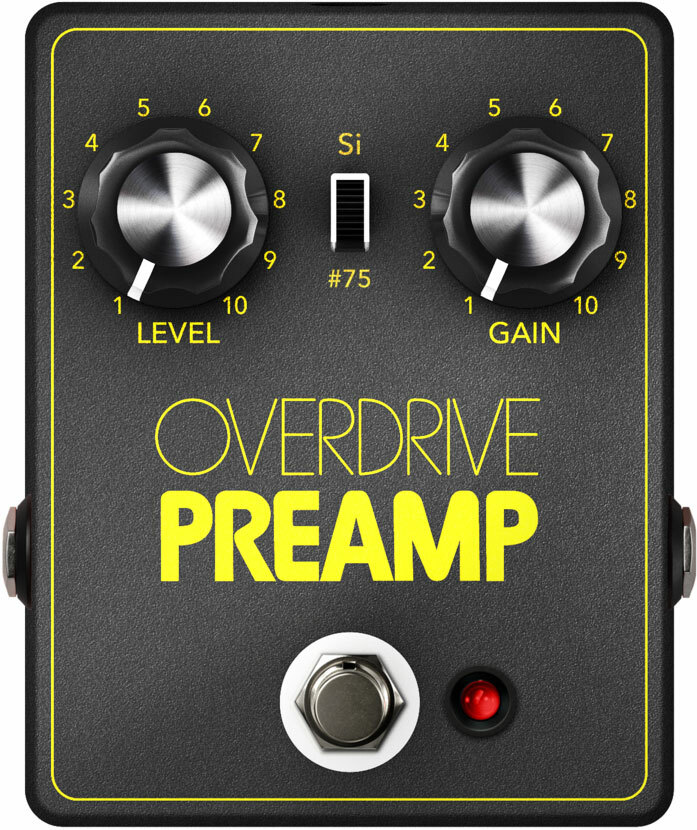 Jhs Overdrive Preamp Overdrive, distortion & fuzz effect pedal