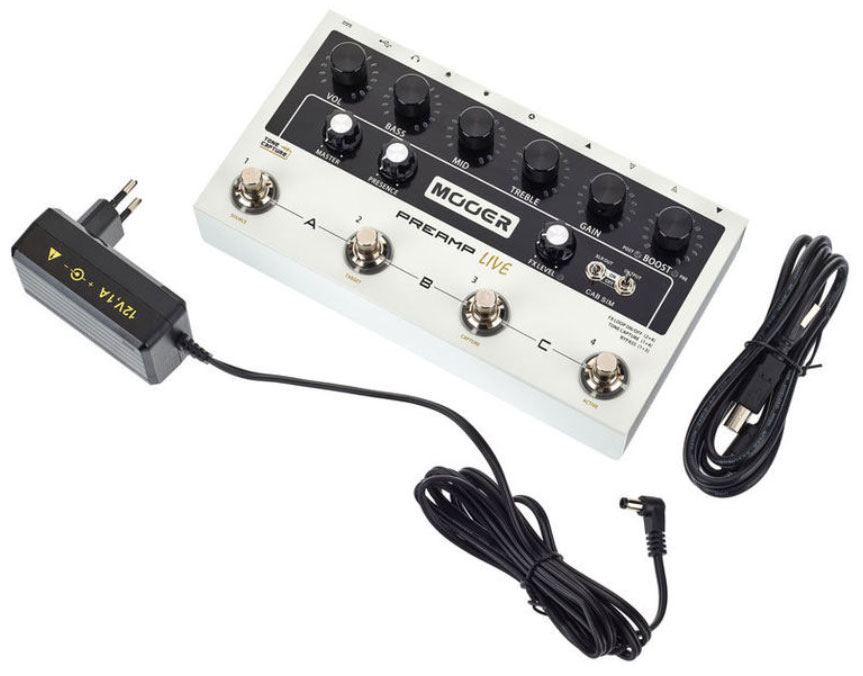 Mooer Preamp Live Electric guitar preamp