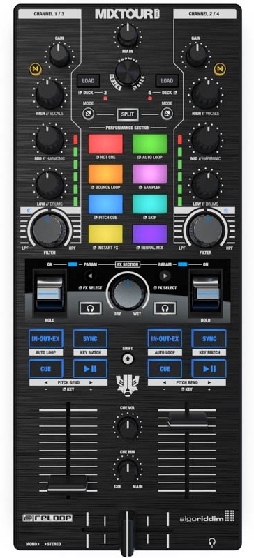 Reloop Mixtour Pro Usb dj controller