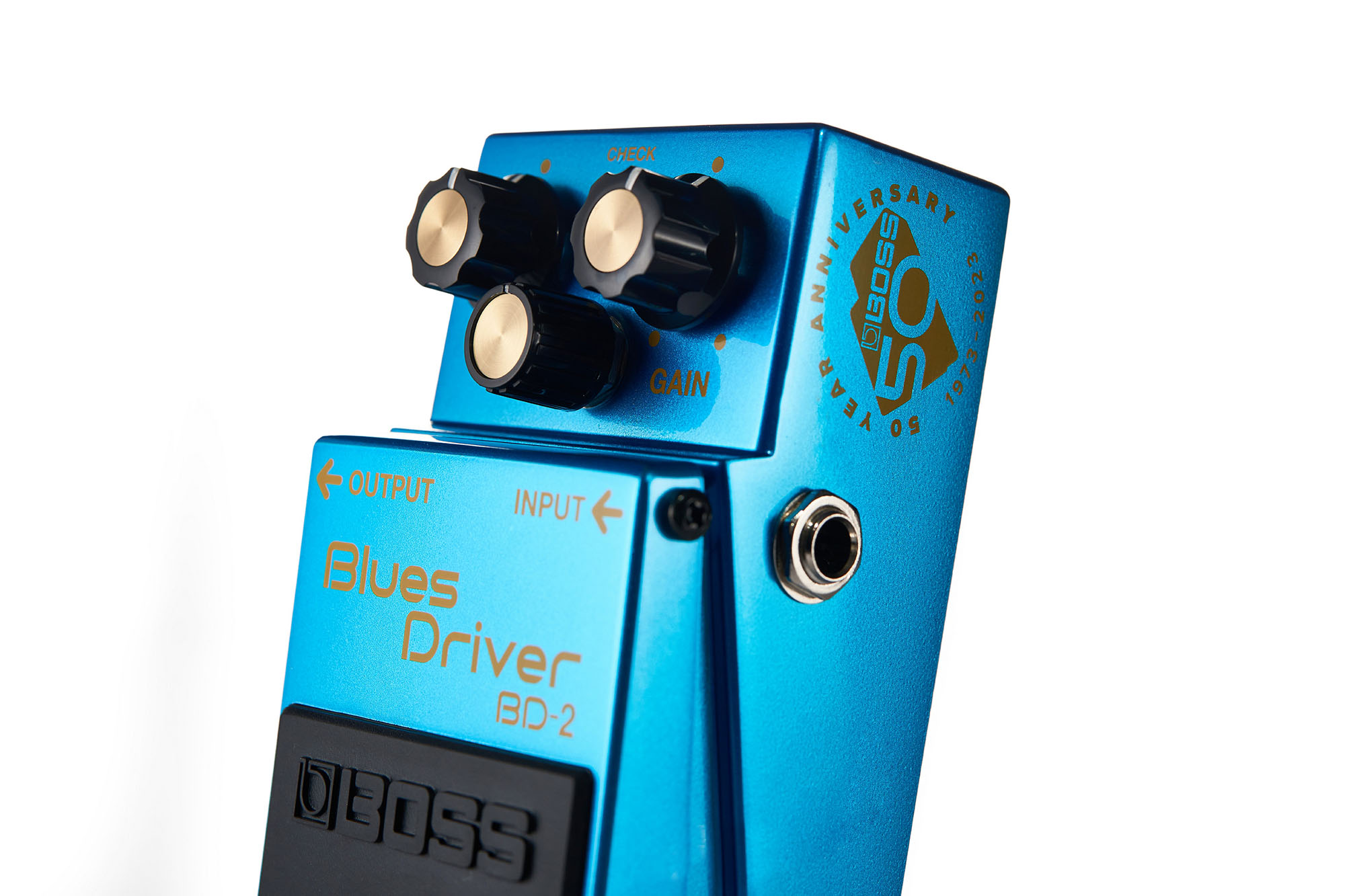 Boss BD-2-B50A Blues Driver 50th Anniversary Overdrive, distortion