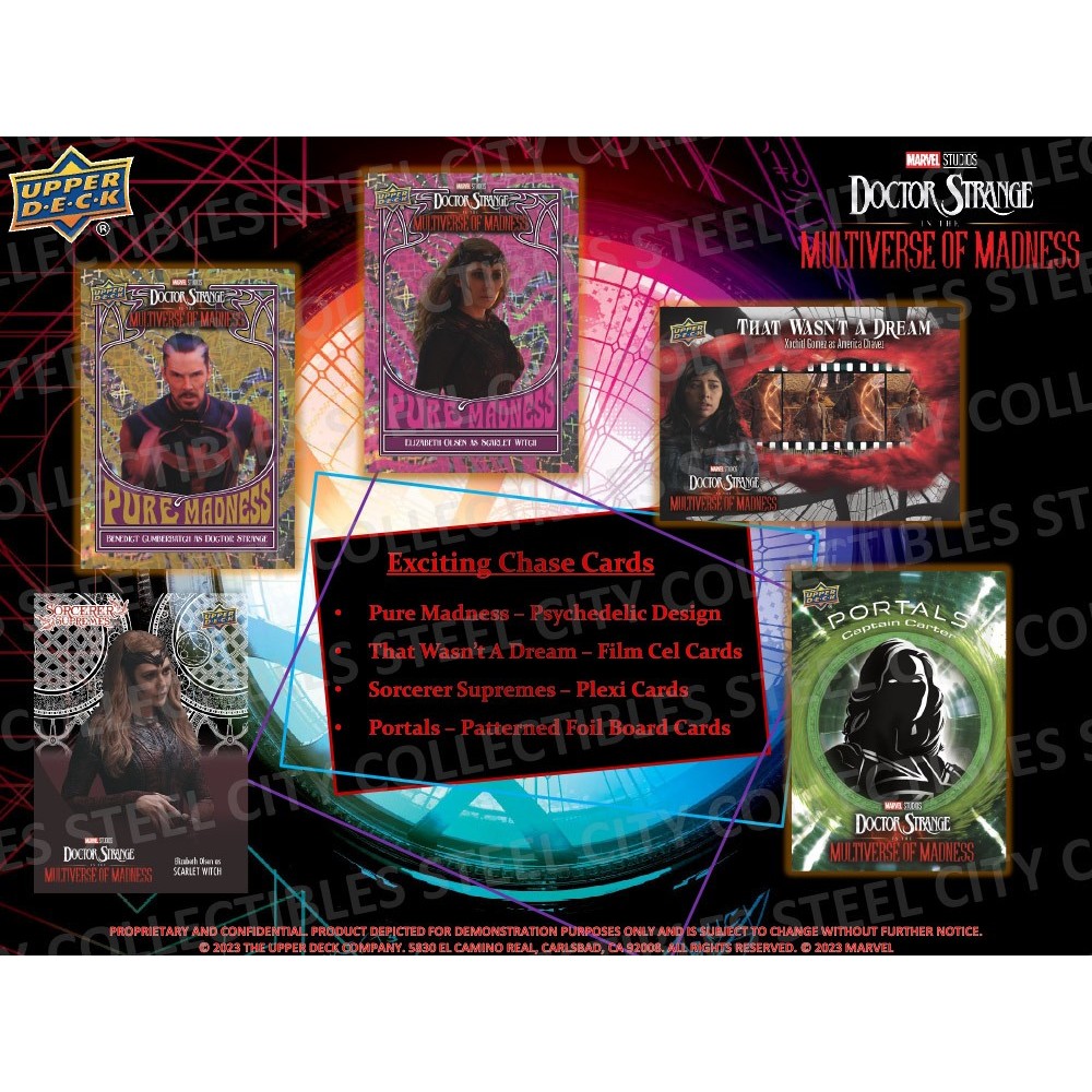 2023 Upper Deck Marvel Studios Doctor Strange in the Multiverse of