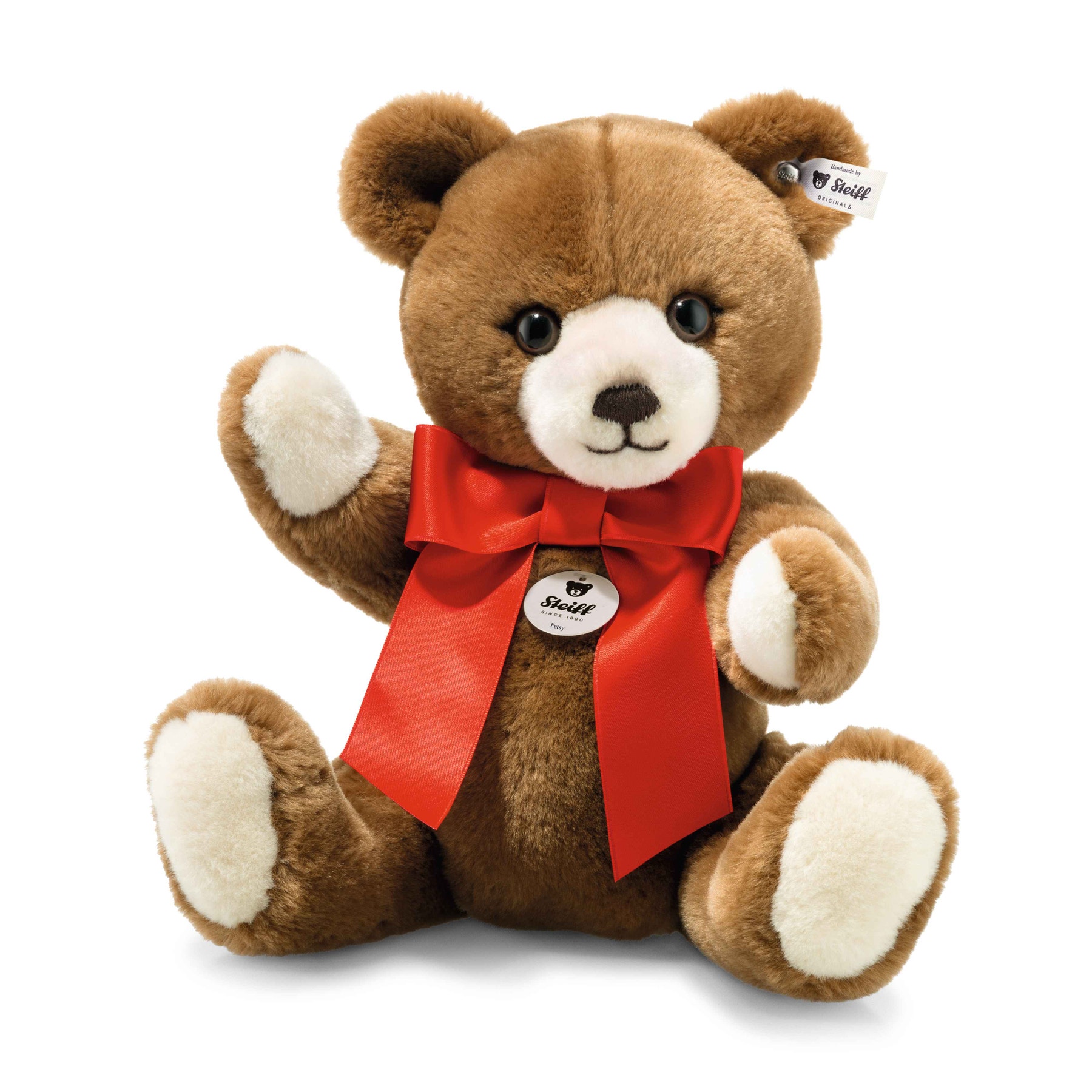 Petsy Teddy bear, 28 cm, brown - Steiff.com