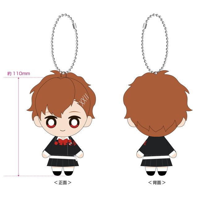 ペルソナ25周年 主人公ぬいぐるみキーホルダー P3PW：グッズ | ステラ