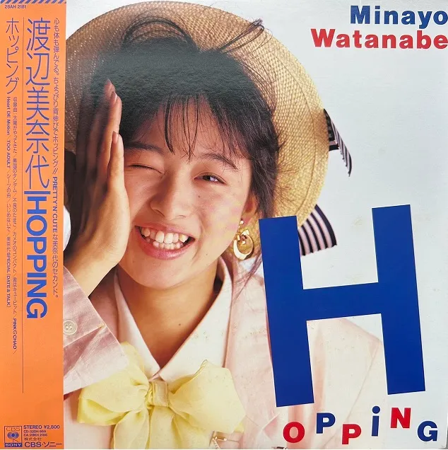 渡辺美奈代 / HOPPING [LP - 28AH 2181]：JAPANESE：アナログレコード