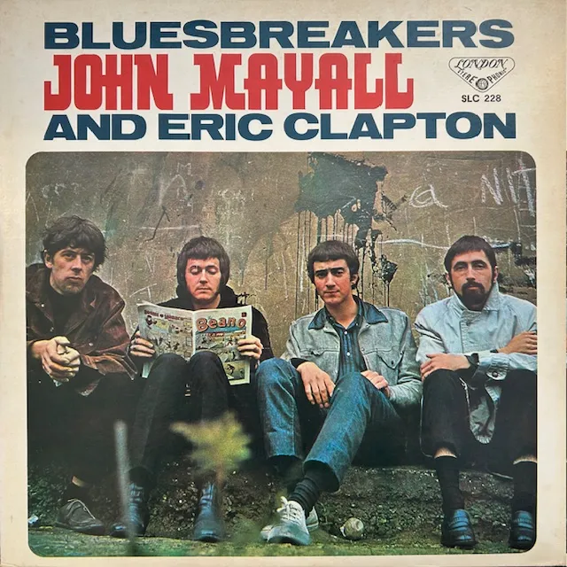 JOHN MAYALL WITH ERIC CLAPTON / BLUES BREAKERS (1967 US PRESS) [LP