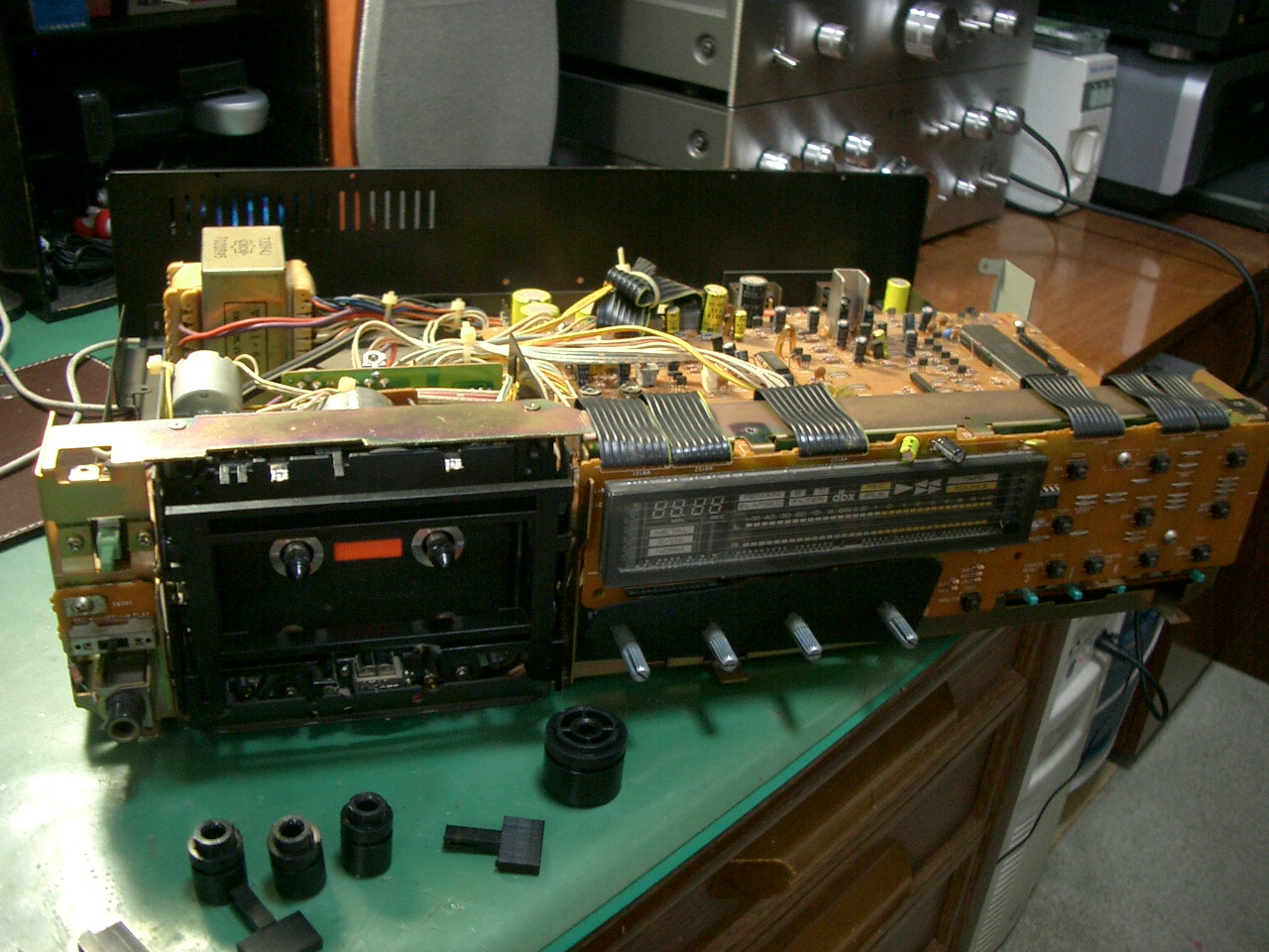 AKAI カセットデッキ GX-73 の修理