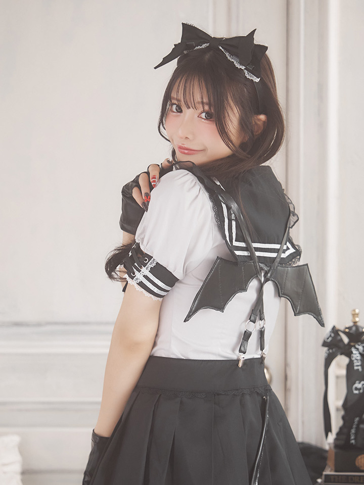 即日発送】【ハロウィン】スイートデビルスクールガール【Malymoon