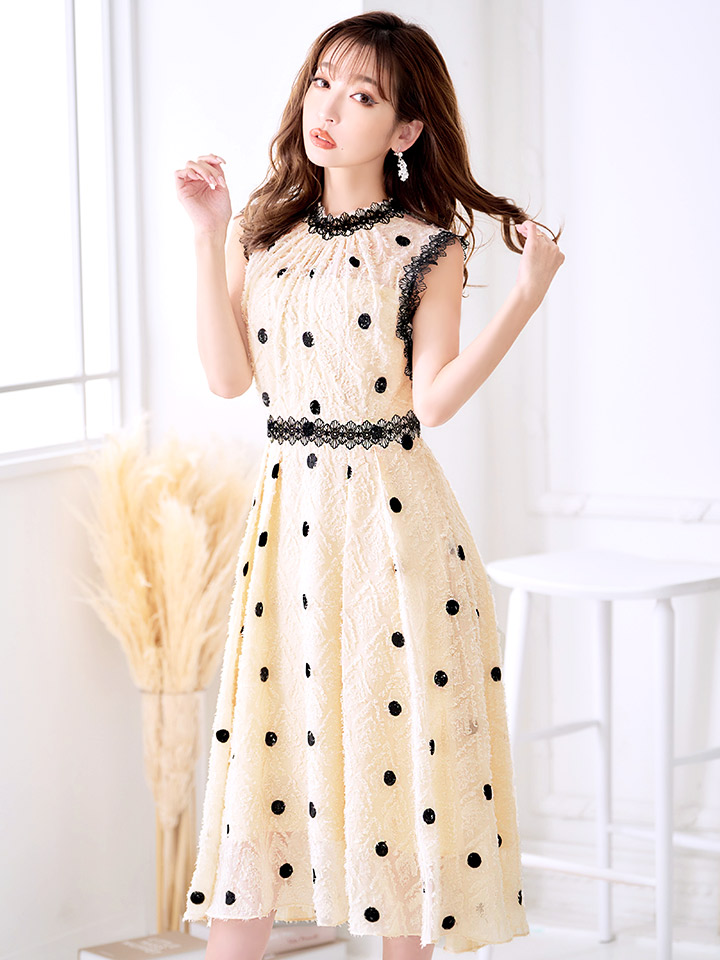 VANESSA HEART / ヴァネッサハート】【OF05】 ドットレース