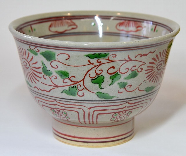 膳所焼 紅安南写茶碗 堀之内宗完箱書 すいぎょく園｜創業百年、お茶の