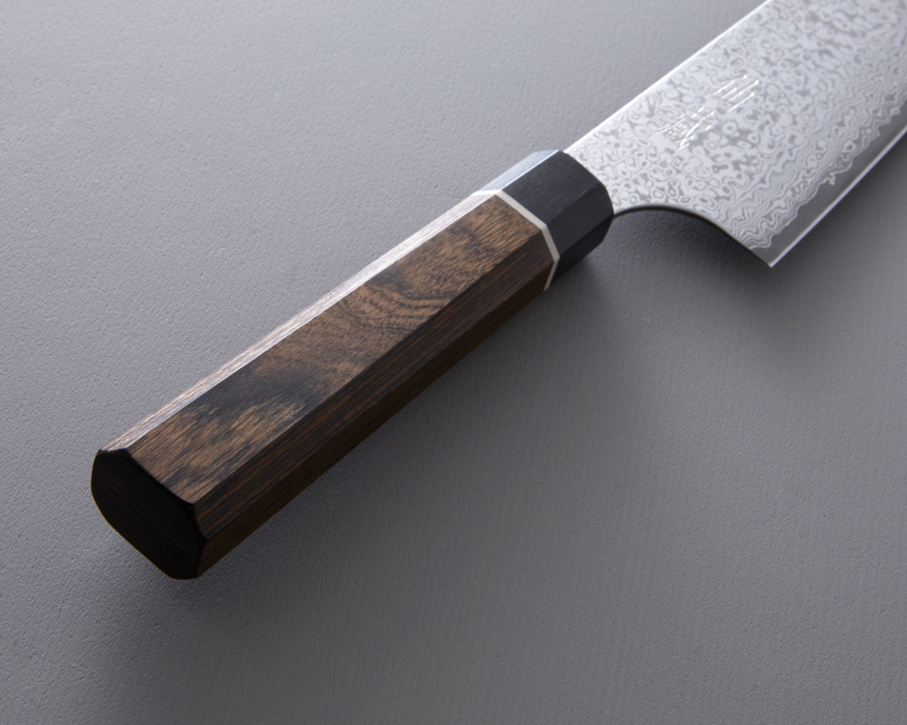 仙蔵 ブラックダマスカス シェフナイフ200mm | サンクラフトキッチン