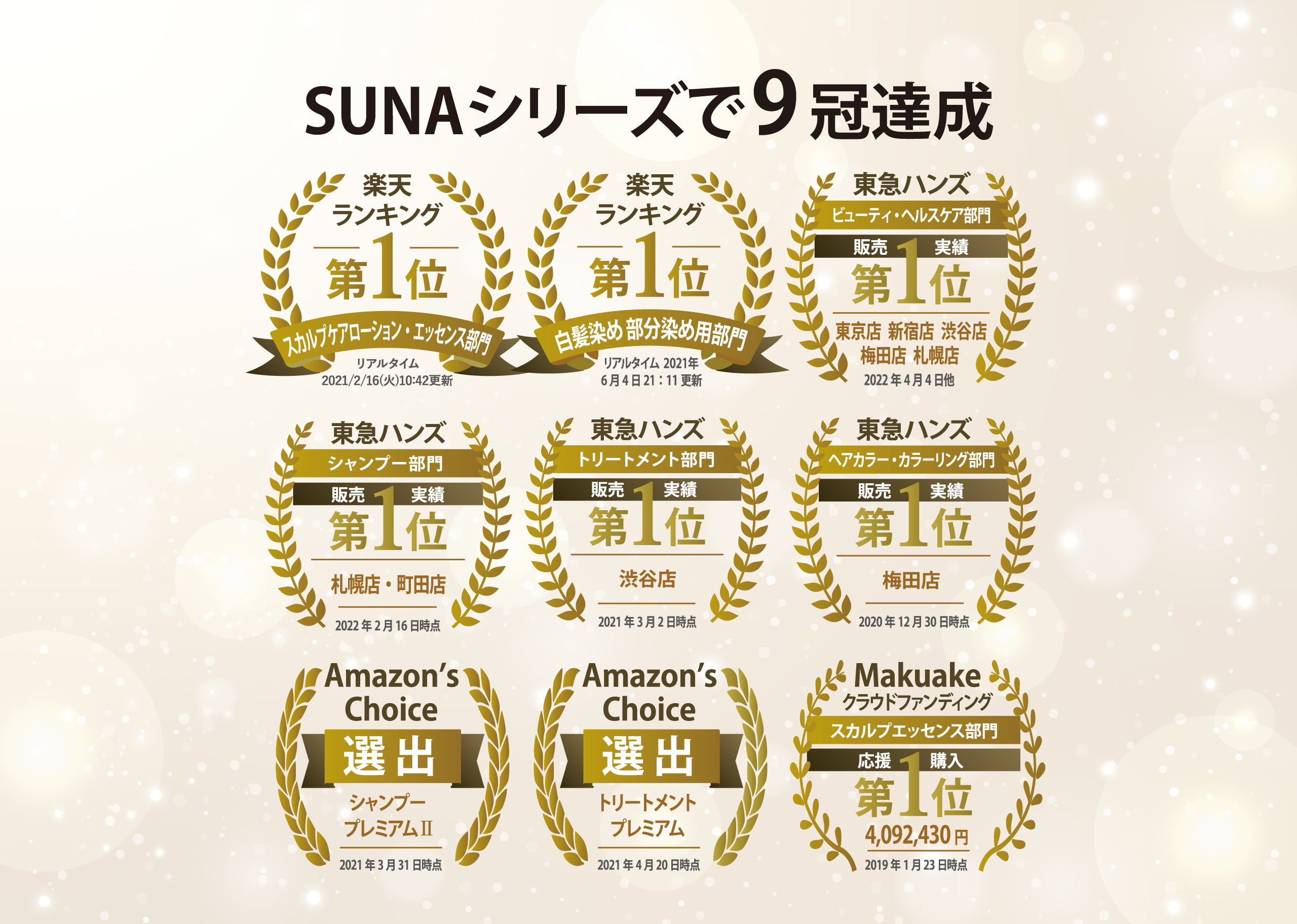 トリートメント｜SUNAブランド｜公式SUNAショップSUNABIOSHOT