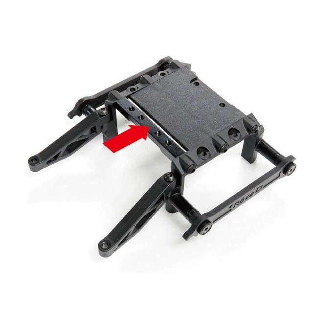 ラジドリ テールスライダー バーチカルアッパーデッキ カーボン RDX