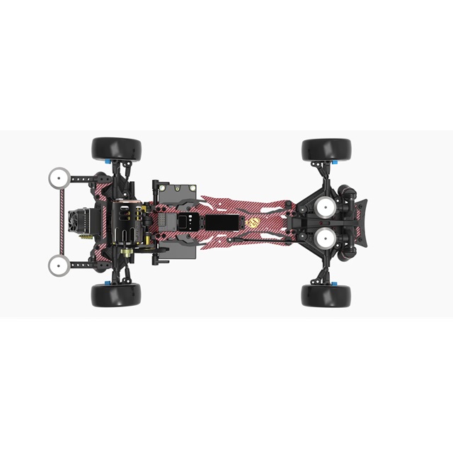 SAKURA D6SPORT ドリフトキット(カーボンVer.レッド) [KIT-SAKURAD6GA