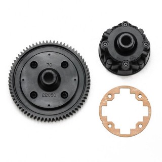 XV-02/TT-02 オイル封入式ギヤデフ(39T) ユニット [OP-2049