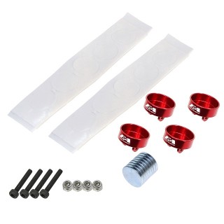 SLF ビッグボアショックセットブルー [Y2-SBBSBL] - スーパーラジコン