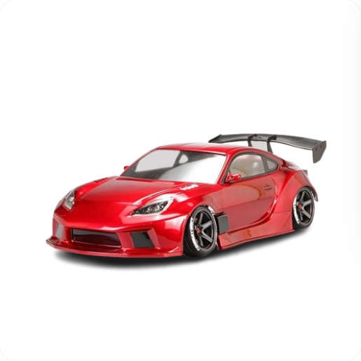 2024SHIBATA GR86 Basebody [R31W440] - スーパーラジコン